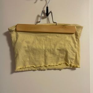 yellow tube top
